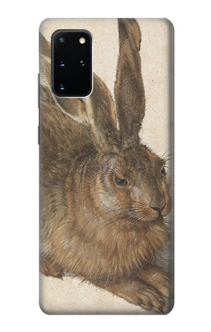 W3781 Albrecht Durer Young Hare Hülle Schutzhülle Taschen und Leder Flip für Samsung Galaxy S20 Plus, Galaxy S20+