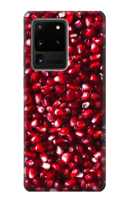 W3757 Pomegranate Hülle Schutzhülle Taschen und Leder Flip für Samsung Galaxy S20 Ultra
