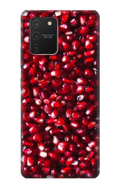 W3757 Pomegranate Hülle Schutzhülle Taschen und Leder Flip für Samsung Galaxy S10 Lite