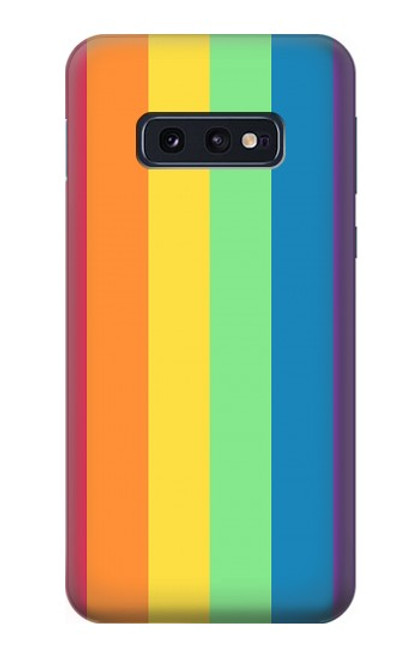 W3699 LGBT Pride Hülle Schutzhülle Taschen und Leder Flip für Samsung Galaxy S10e