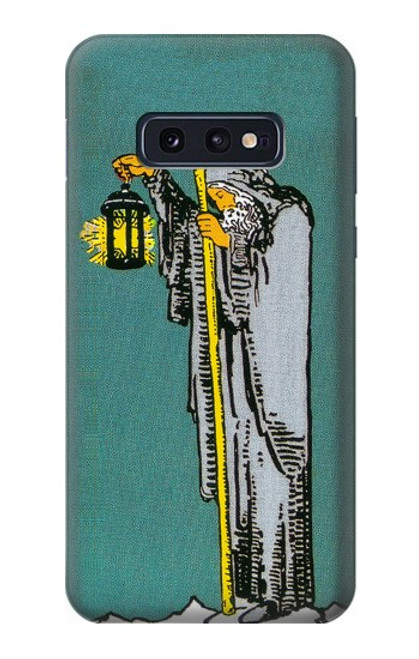 W3741 Tarot Card The Hermit Hülle Schutzhülle Taschen und Leder Flip für Samsung Galaxy S10e