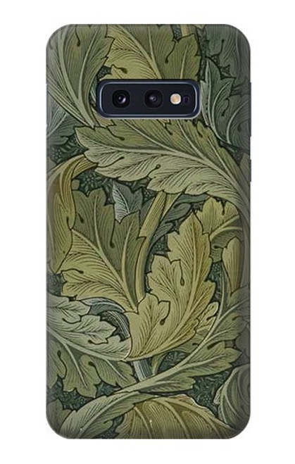 W3790 William Morris Acanthus Leaves Hülle Schutzhülle Taschen und Leder Flip für Samsung Galaxy S10e