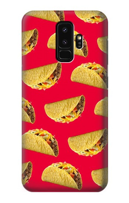 W3755 Mexican Taco Tacos Hülle Schutzhülle Taschen und Leder Flip für Samsung Galaxy S9 Plus