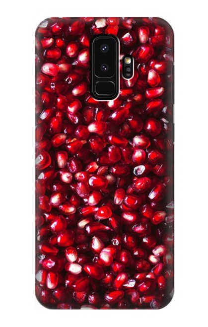 W3757 Pomegranate Hülle Schutzhülle Taschen und Leder Flip für Samsung Galaxy S9 Plus