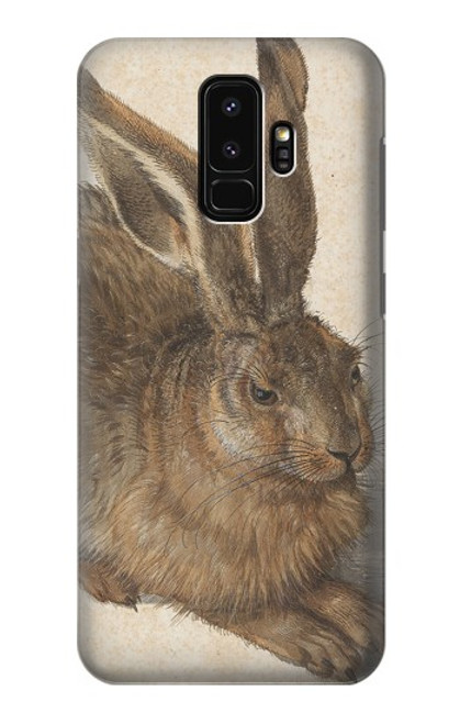 W3781 Albrecht Durer Young Hare Hülle Schutzhülle Taschen und Leder Flip für Samsung Galaxy S9 Plus