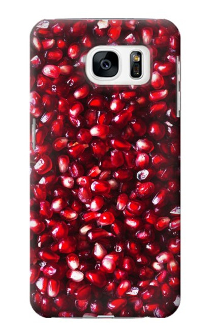 W3757 Pomegranate Hülle Schutzhülle Taschen und Leder Flip für Samsung Galaxy S7