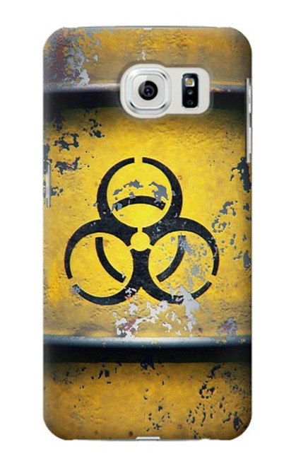 W3669 Biological Hazard Tank Graphic Hülle Schutzhülle Taschen und Leder Flip für Samsung Galaxy S6