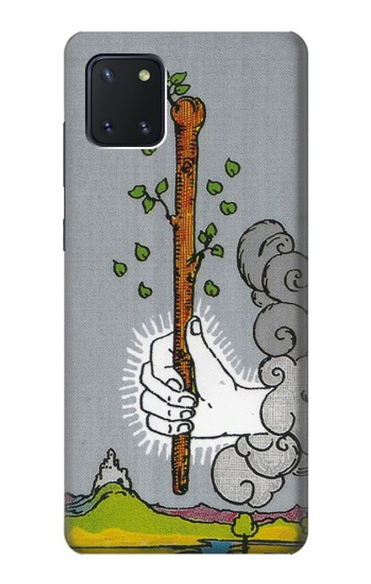 W3723 Tarot Card Age of Wands Hülle Schutzhülle Taschen und Leder Flip für Samsung Galaxy Note10 Lite