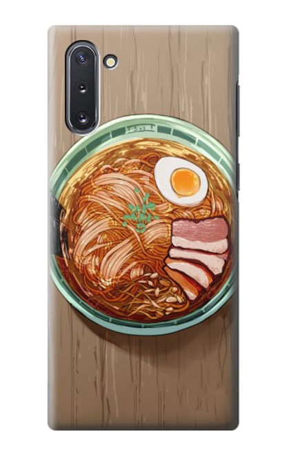W3756 Ramen Noodles Hülle Schutzhülle Taschen und Leder Flip für Samsung Galaxy Note 10