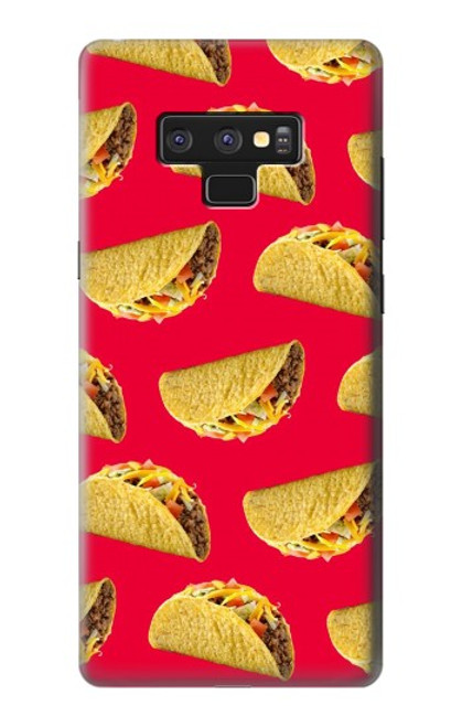 W3755 Mexican Taco Tacos Hülle Schutzhülle Taschen und Leder Flip für Note 9 Samsung Galaxy Note9