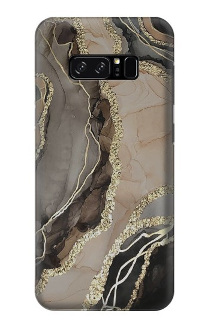 W3700 Marble Gold Graphic Printed Hülle Schutzhülle Taschen und Leder Flip für Note 8 Samsung Galaxy Note8