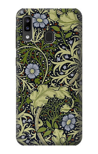 W3792 William Morris Hülle Schutzhülle Taschen und Leder Flip für Samsung Galaxy A20, Galaxy A30