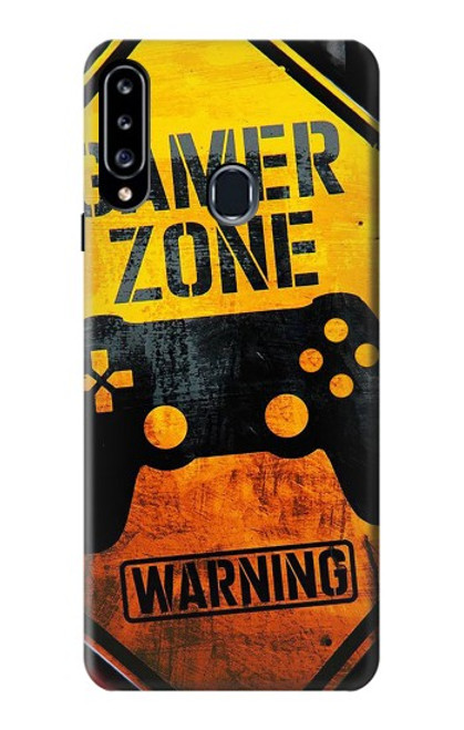 W3690 Gamer Zone Hülle Schutzhülle Taschen und Leder Flip für Samsung Galaxy A20s