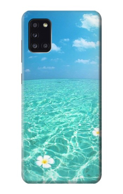 W3720 Summer Ocean Beach Hülle Schutzhülle Taschen und Leder Flip für Samsung Galaxy A31