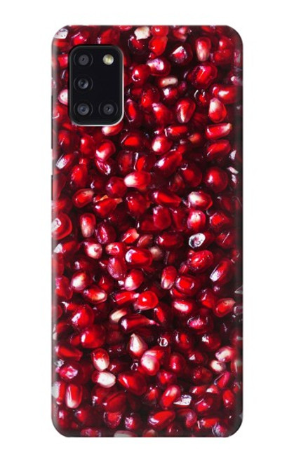 W3757 Pomegranate Hülle Schutzhülle Taschen und Leder Flip für Samsung Galaxy A31
