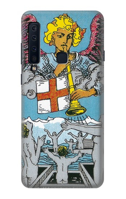 W3743 Tarot Card The Judgement Hülle Schutzhülle Taschen und Leder Flip für Samsung Galaxy A9 (2018), A9 Star Pro, A9s