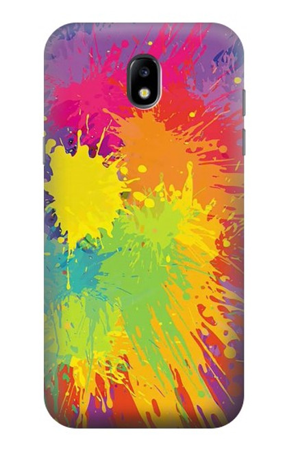 W3675 Color Splash Hülle Schutzhülle Taschen und Leder Flip für Samsung Galaxy J5 (2017) EU Version