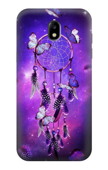 W3685 Dream Catcher Hülle Schutzhülle Taschen und Leder Flip für Samsung Galaxy J5 (2017) EU Version