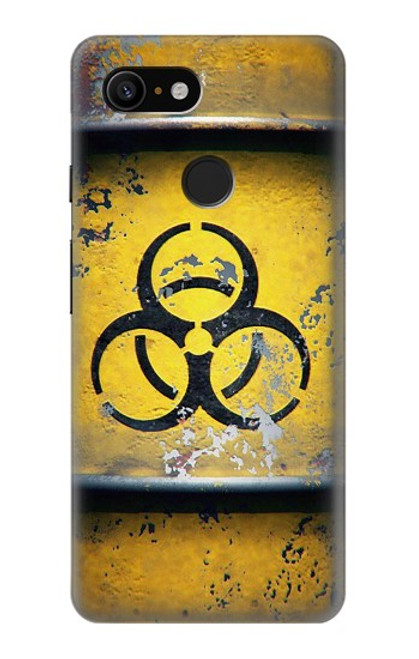 W3669 Biological Hazard Tank Graphic Hülle Schutzhülle Taschen und Leder Flip für Google Pixel 3