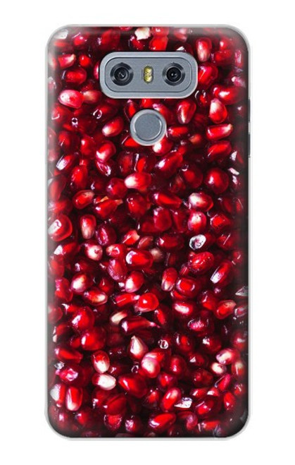 W3757 Pomegranate Hülle Schutzhülle Taschen und Leder Flip für LG G6