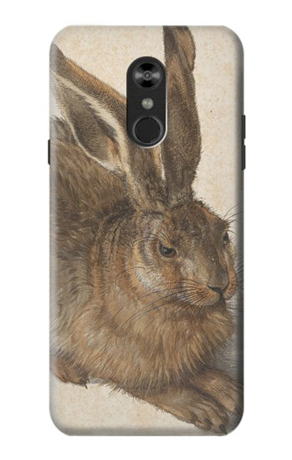 W3781 Albrecht Durer Young Hare Hülle Schutzhülle Taschen und Leder Flip für LG Q Stylo 4, LG Q Stylus