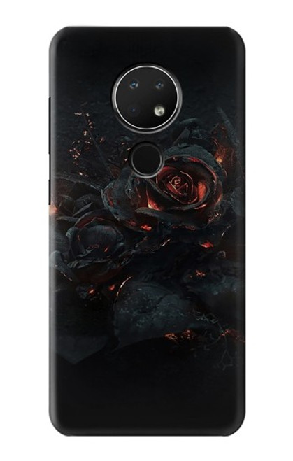 W3672 Burned Rose Hülle Schutzhülle Taschen und Leder Flip für Nokia 6.2