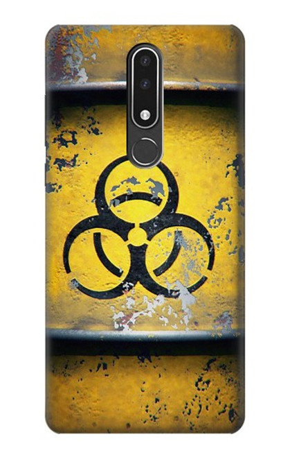 W3669 Biological Hazard Tank Graphic Hülle Schutzhülle Taschen und Leder Flip für Nokia 3.1 plus