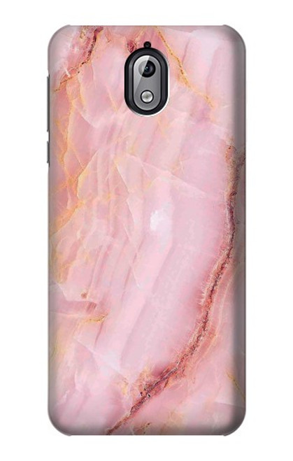 W3670 Blood Marble Hülle Schutzhülle Taschen und Leder Flip für Nokia 3.1