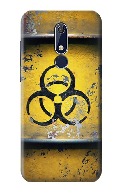 W3669 Biological Hazard Tank Graphic Hülle Schutzhülle Taschen und Leder Flip für Nokia 5.1, Nokia 5 2018