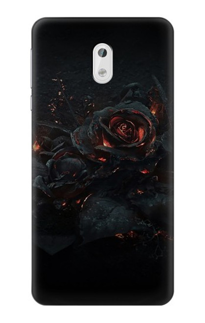 W3672 Burned Rose Hülle Schutzhülle Taschen und Leder Flip für Nokia 3