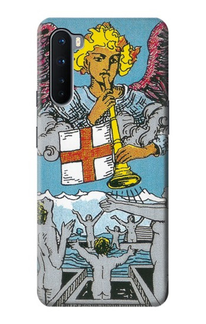 W3743 Tarot Card The Judgement Hülle Schutzhülle Taschen und Leder Flip für OnePlus Nord