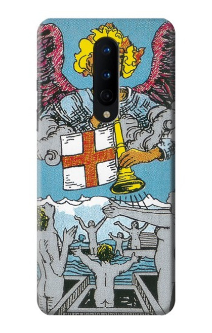 W3743 Tarot Card The Judgement Hülle Schutzhülle Taschen und Leder Flip für OnePlus 8