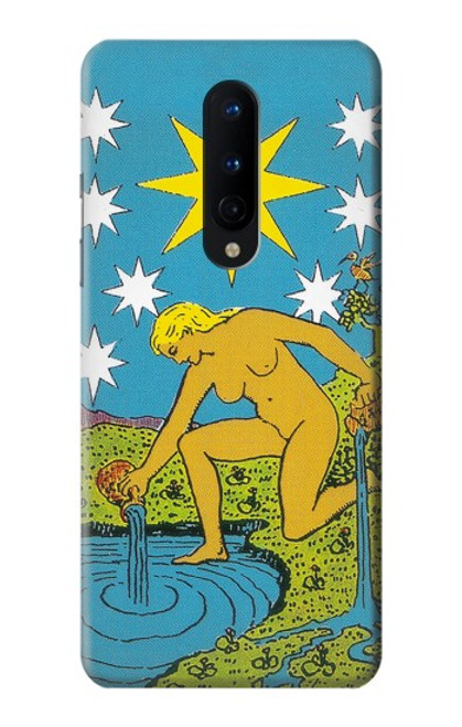 W3744 Tarot Card The Star Hülle Schutzhülle Taschen und Leder Flip für OnePlus 8