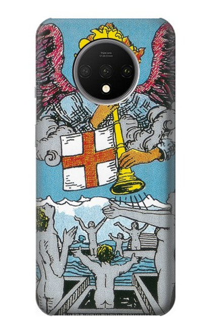 W3743 Tarot Card The Judgement Hülle Schutzhülle Taschen und Leder Flip für OnePlus 7T