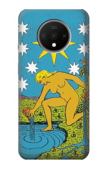 W3744 Tarot Card The Star Hülle Schutzhülle Taschen und Leder Flip für OnePlus 7T