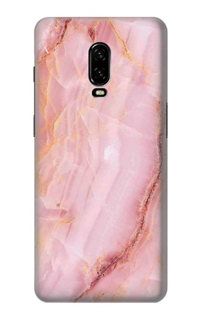 W3670 Blood Marble Hülle Schutzhülle Taschen und Leder Flip für OnePlus 6T