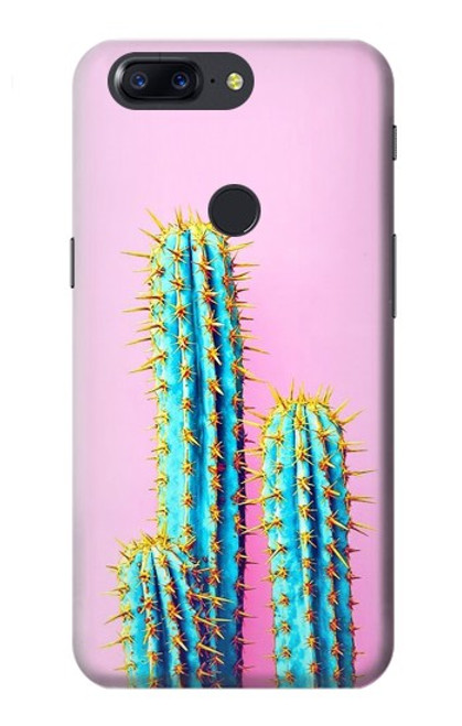 W3673 Cactus Hülle Schutzhülle Taschen und Leder Flip für OnePlus 5T