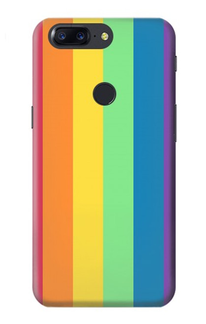 W3699 LGBT Pride Hülle Schutzhülle Taschen und Leder Flip für OnePlus 5T
