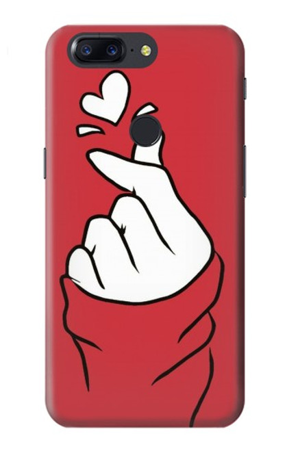 W3701 Mini Heart Love Sign Hülle Schutzhülle Taschen und Leder Flip für OnePlus 5T