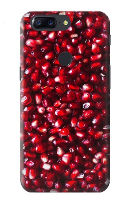W3757 Pomegranate Hülle Schutzhülle Taschen und Leder Flip für OnePlus 5T