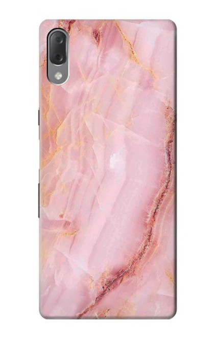 W3670 Blood Marble Hülle Schutzhülle Taschen und Leder Flip für Sony Xperia L3