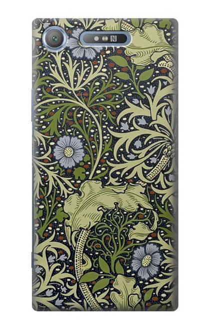 W3792 William Morris Hülle Schutzhülle Taschen und Leder Flip für Sony Xperia XZ1