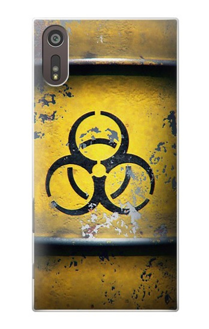 W3669 Biological Hazard Tank Graphic Hülle Schutzhülle Taschen und Leder Flip für Sony Xperia XZ