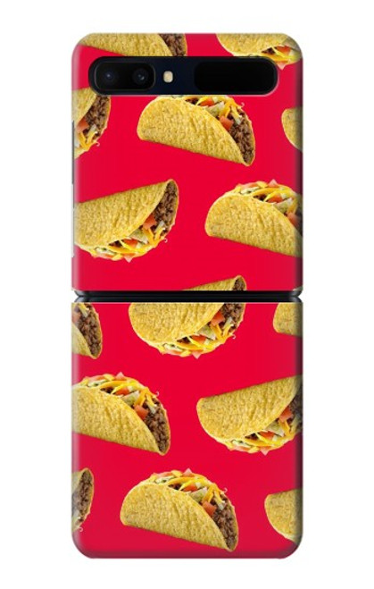W3755 Mexican Taco Tacos Hülle Schutzhülle Taschen Flip für Samsung Galaxy Z Flip 5G