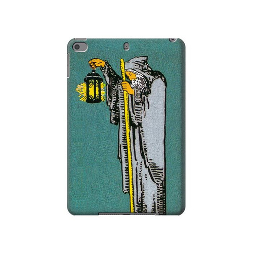 W3741 Tarot Card The Hermit Tablet Hülle Schutzhülle Taschen für iPad mini 4, iPad mini 5, iPad mini 5 (2019)