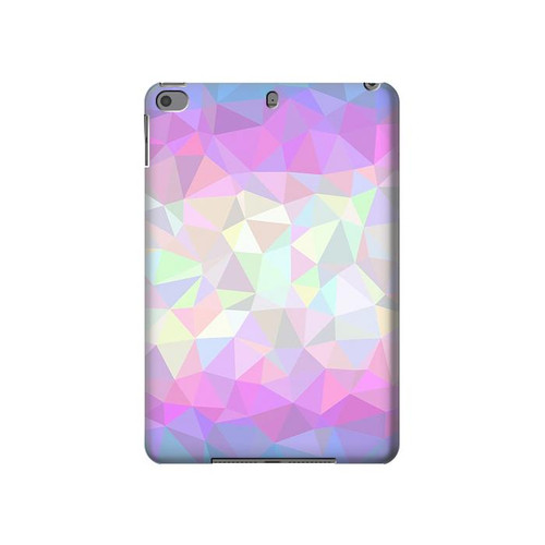 W3747 Trans Flag Polygon Tablet Hülle Schutzhülle Taschen für iPad mini 4, iPad mini 5, iPad mini 5 (2019)