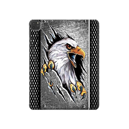 W0855 Eagle Metal Tablet Hülle Schutzhülle Taschen für iPad Pro 11 (2021,2020,2018, 3rd, 2nd, 1st)