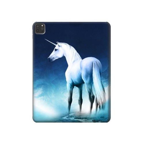 W1130 Unicorn Horse Tablet Hülle Schutzhülle Taschen für iPad Pro 11 (2021,2020,2018, 3rd, 2nd, 1st)