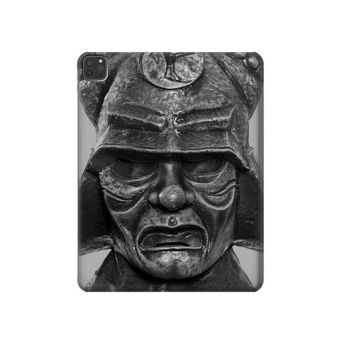 W1827 Japan Samurai Helmet Tablet Hülle Schutzhülle Taschen für iPad Pro 11 (2021,2020,2018, 3rd, 2nd, 1st)