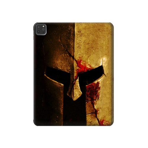 W2439 Warrior Spartan Helmet Tablet Hülle Schutzhülle Taschen für iPad Pro 11 (2021,2020,2018, 3rd, 2nd, 1st)